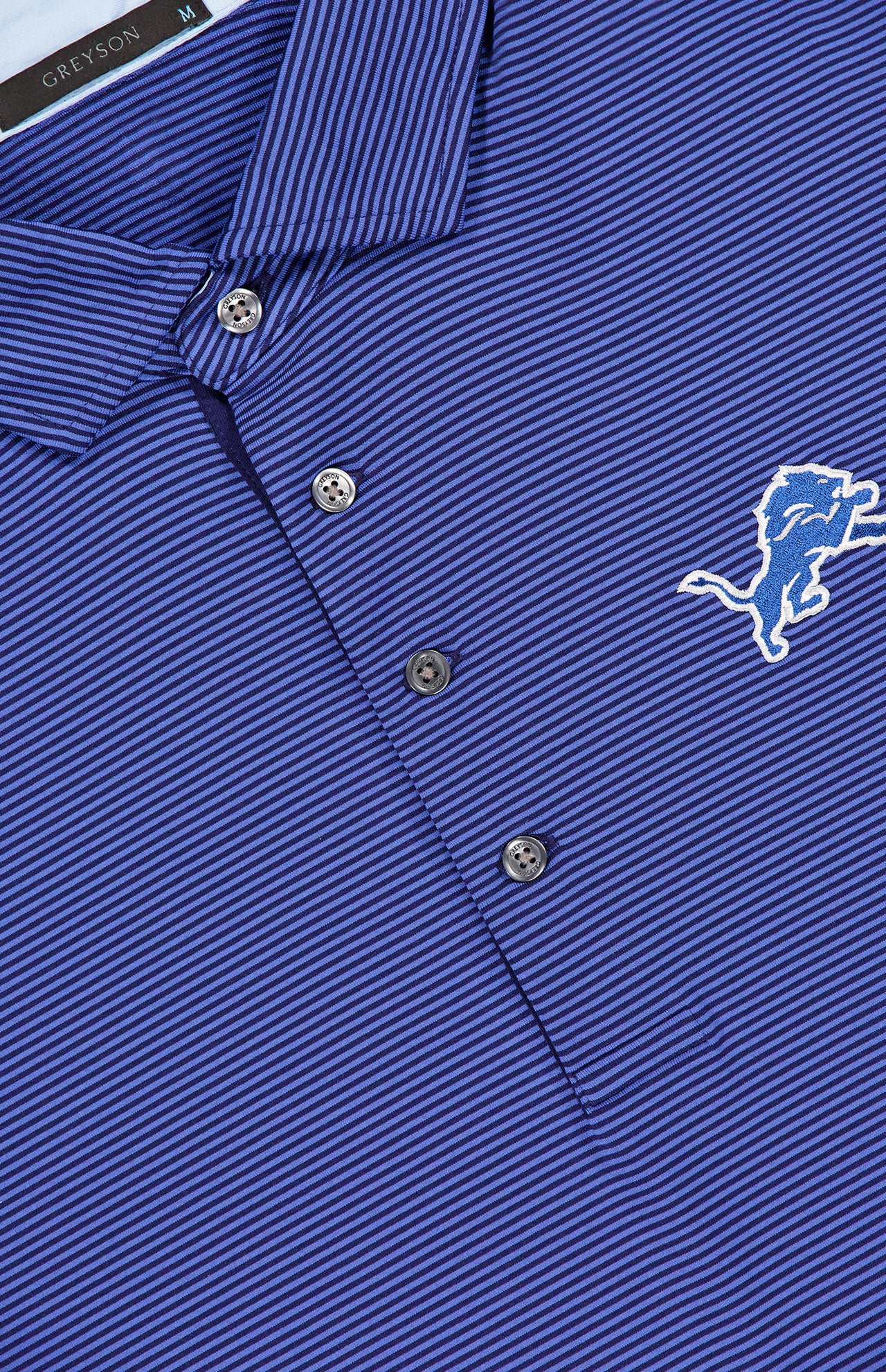 Detroit Lions Saranac Polo Shirt (7761747804275)