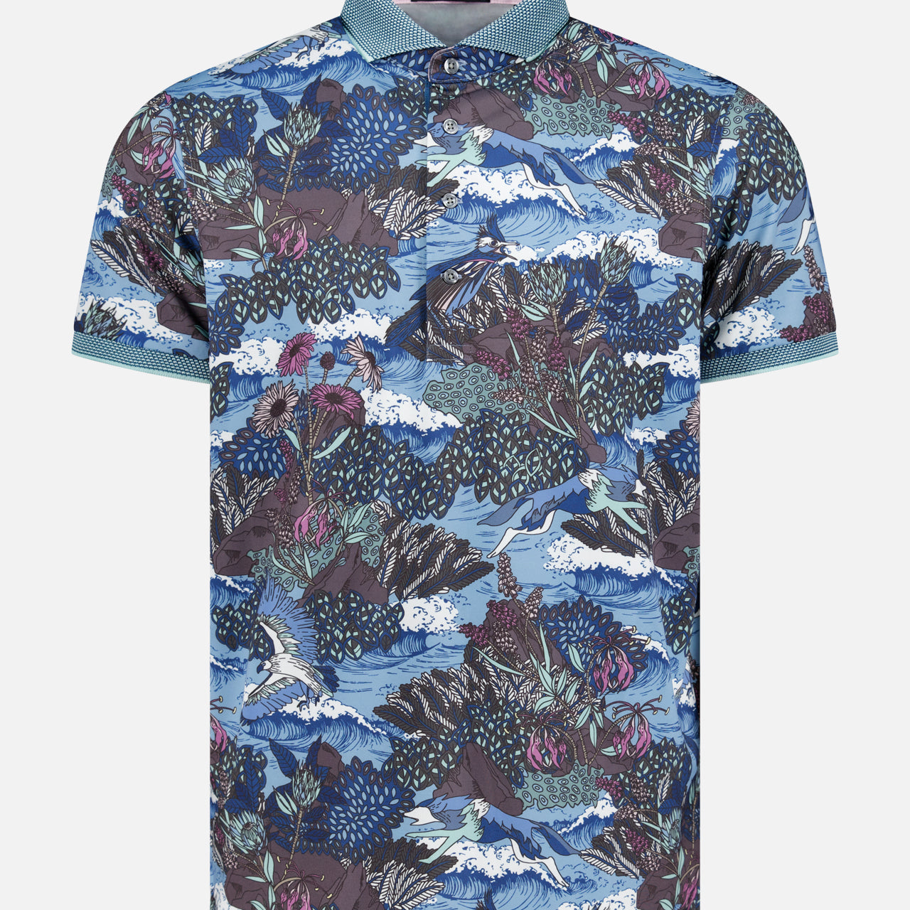 In The Waves Polo Shirt (14699122524523)