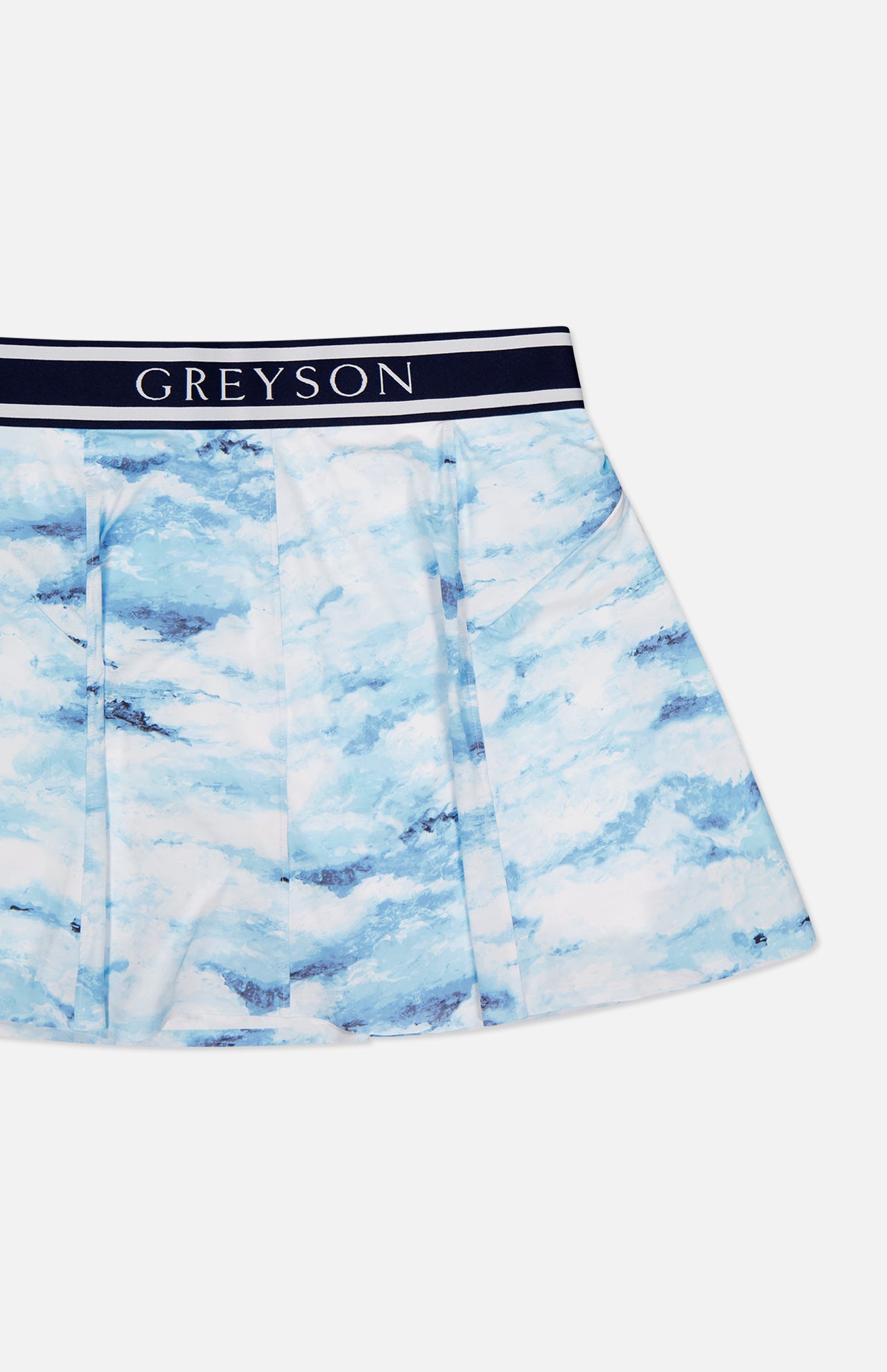 Painted Clouds Phoenix Flare Skirt (14686517199211)