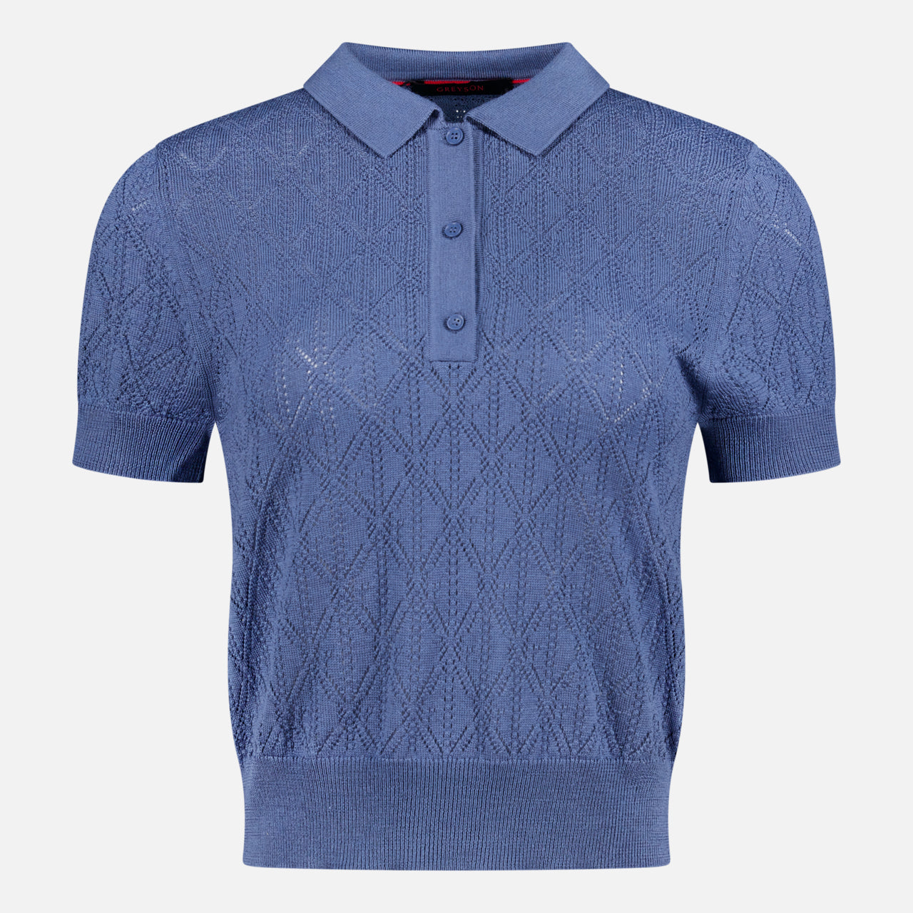 Pointelle Short Sleeve Bardot Sweater (14733590364523)