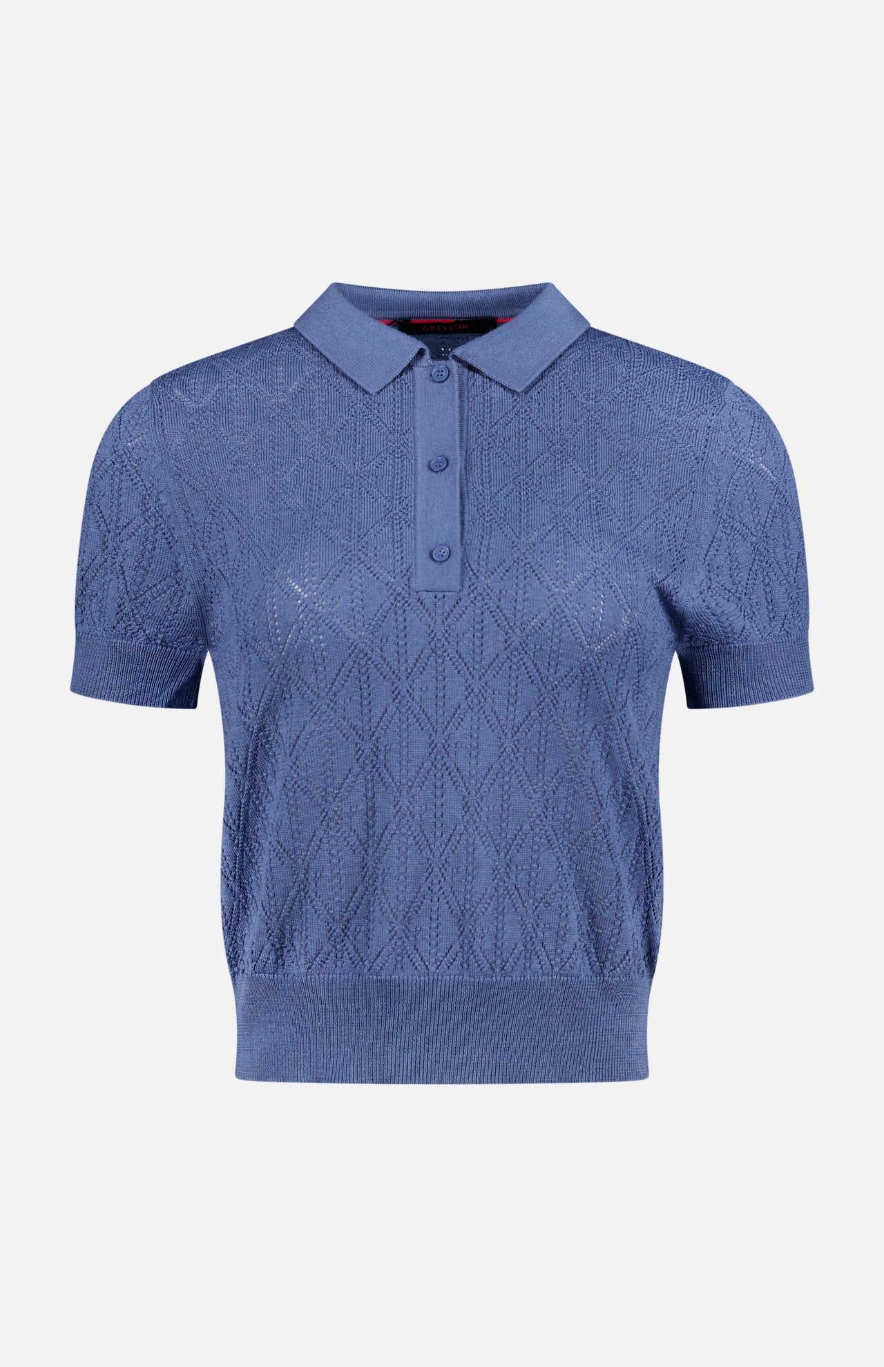 Pointelle Short Sleeve Bardot Sweater (14733590364523)