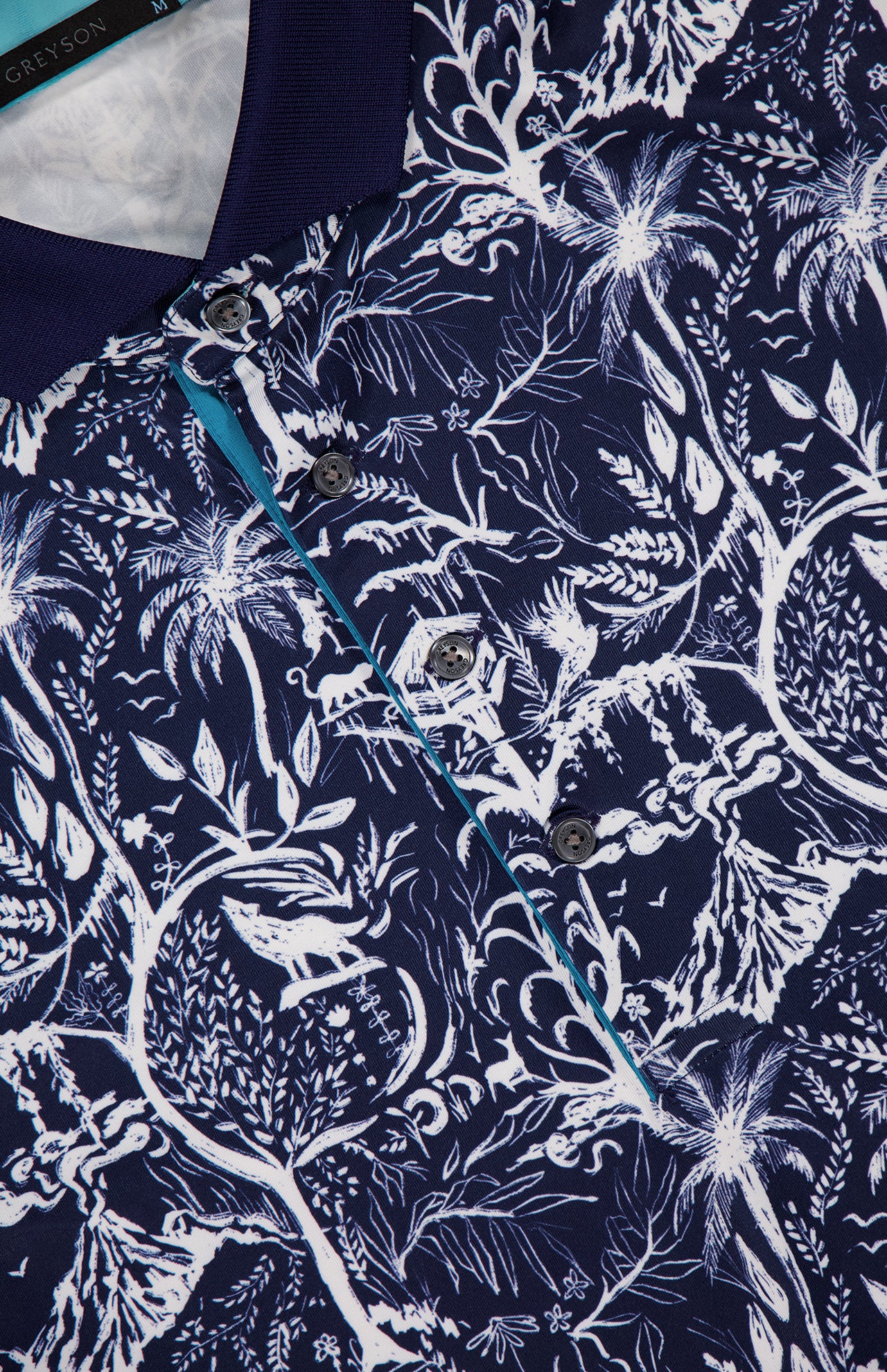 Pura Vida Tropical Polo (14650543931755)