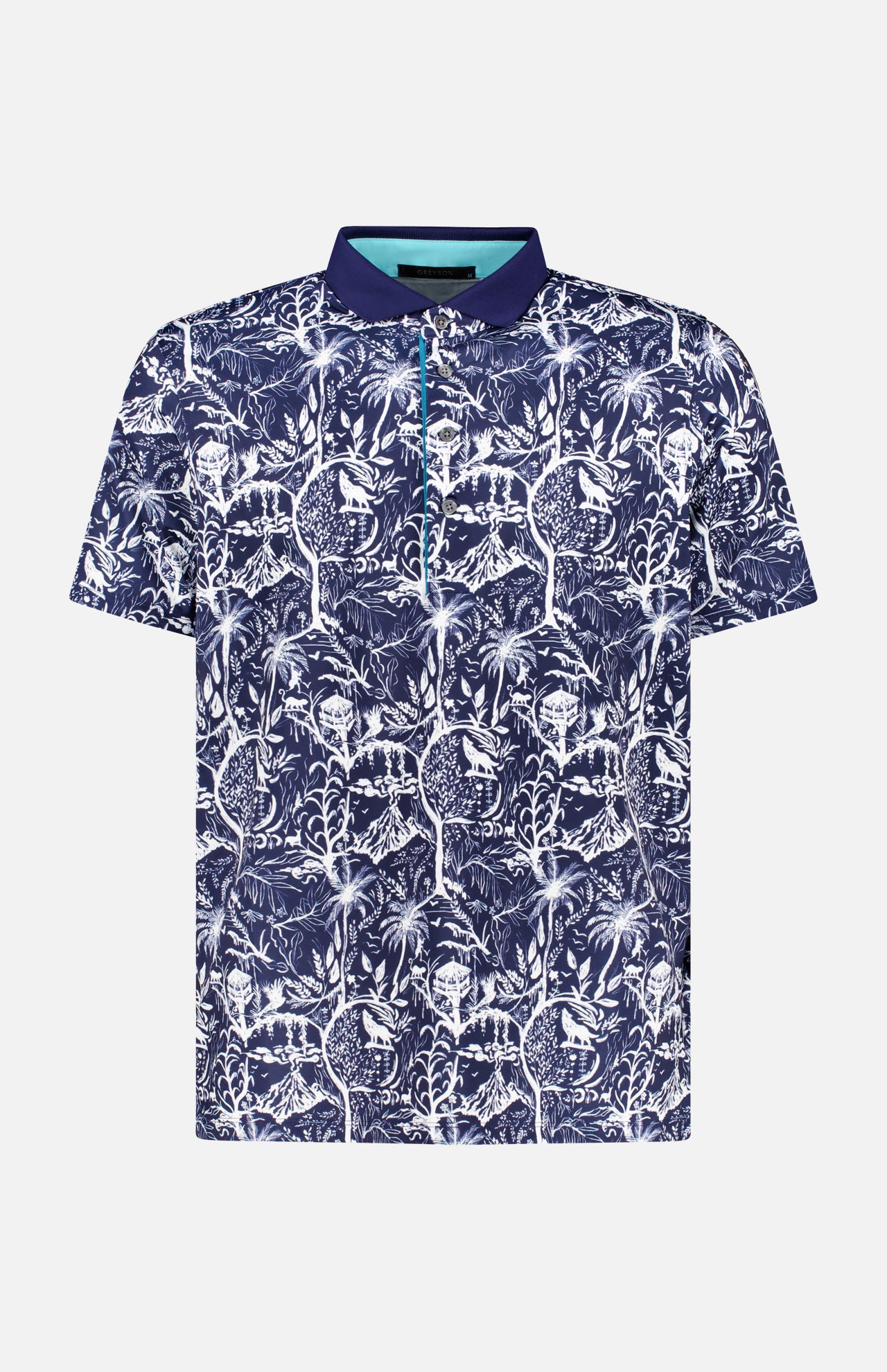 Pura Vida Tropical Polo (14650543931755)