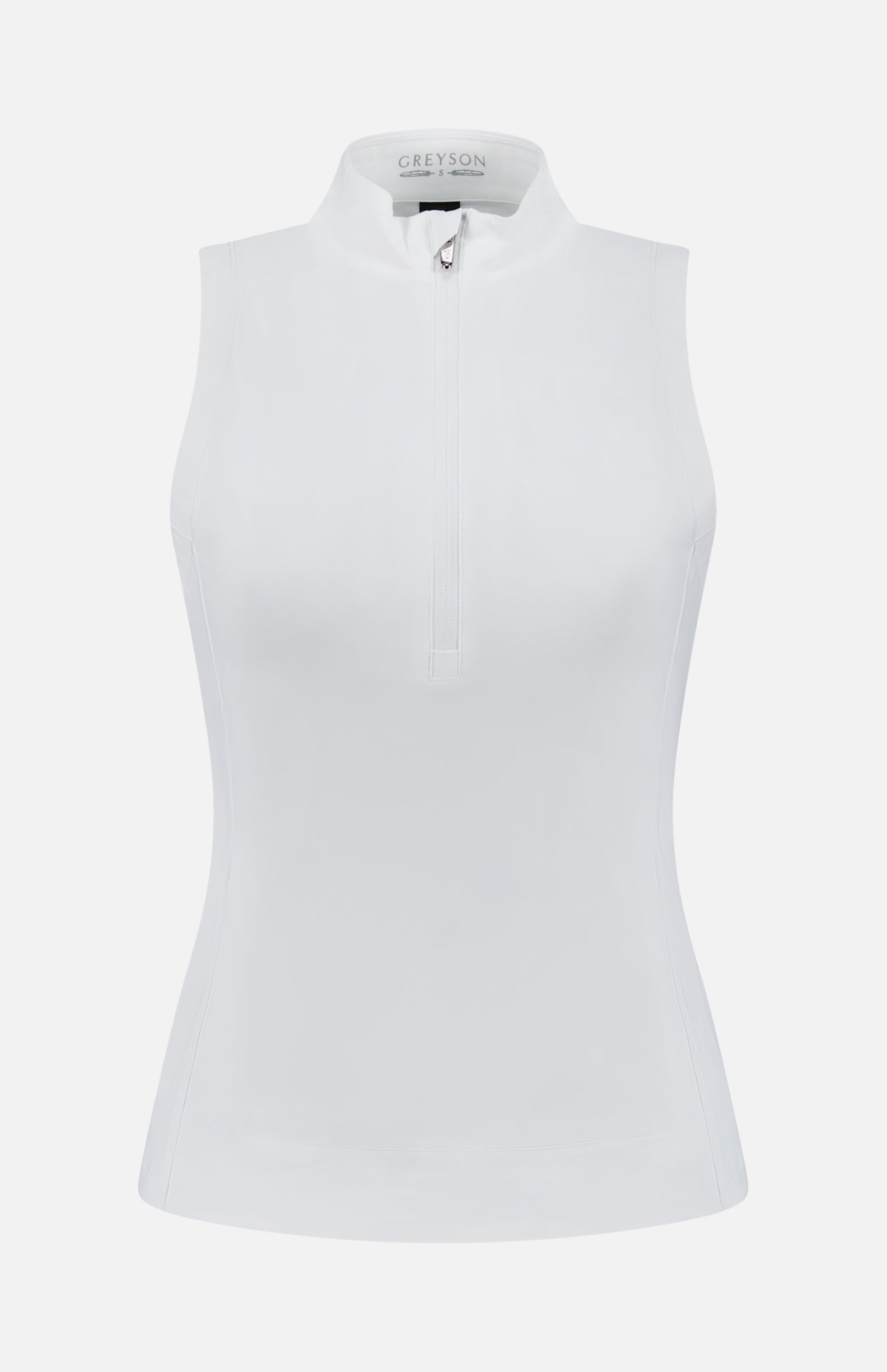 Sleeveless Halley Quarter Zip Top (14686517264747)