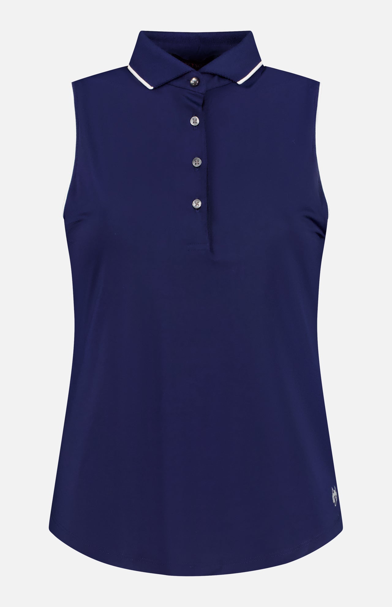 Sleeveless Slim-fit Scarlett Polo (14644127400299)