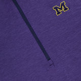 U of M Guide Sport Quarter Zip Shirt (14673965121899)