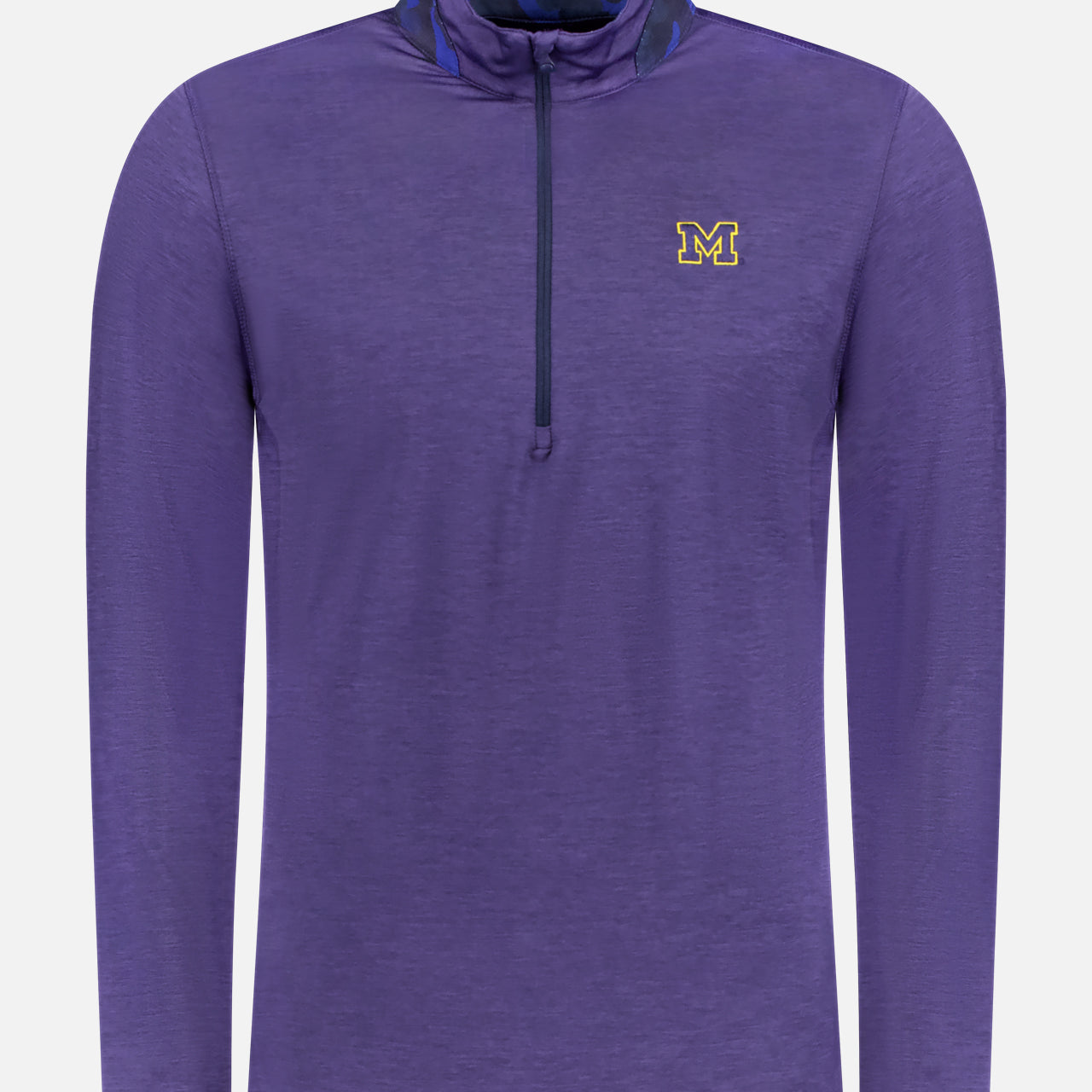 U of M Guide Sport Quarter Zip Shirt (14673965121899)