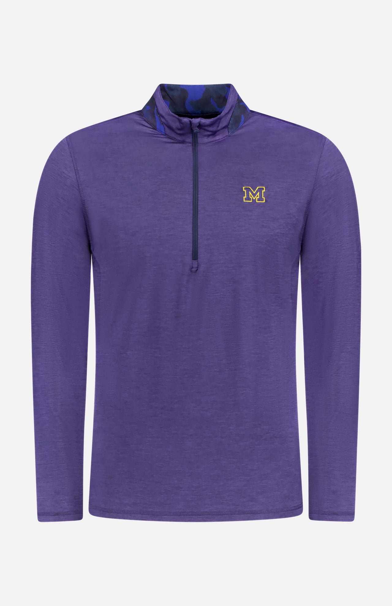 U of M Guide Sport Quarter Zip Shirt (14673965121899)