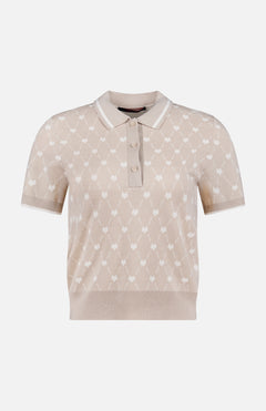 GREYSONWolf Chain Jacquard Polo ShirtA.K. Rikk's
