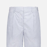 Henry Pleated Stripe Short