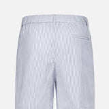 Henry Pleated Stripe Short