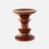 Eames Turned Stool in Walnut (4640653672563)