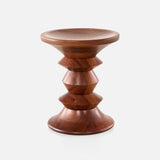 Eames Turned Stool in Walnut (4640653672563)