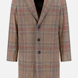 Glen Check R-Wool Top Coat (14710964224363)