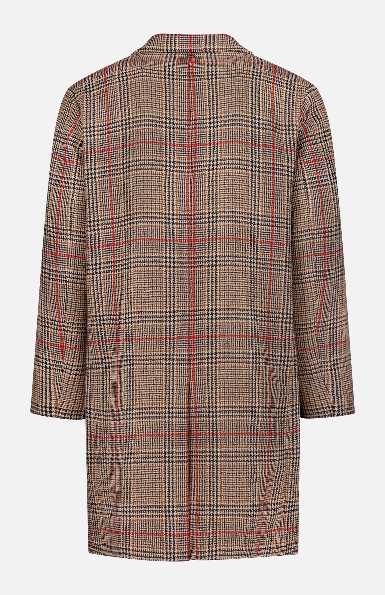 Glen Check R-Wool Top Coat (14710964224363)