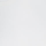 Close-up of the HERNO Jersey Knit Short Sleeve Crewneck T-Shirt, made from 100% cotton, featuring a classic crew neck and a small navy tag at the neckline on the upper left.