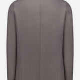 Wool Car Coat with Removable Knitted Collar (7669941370995)