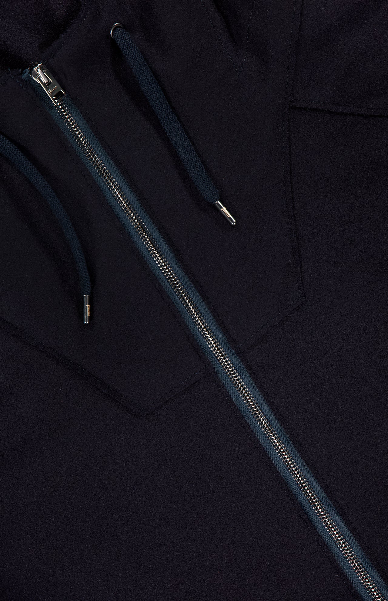 Wool Cloth Hooded Jacket (14710964158827)