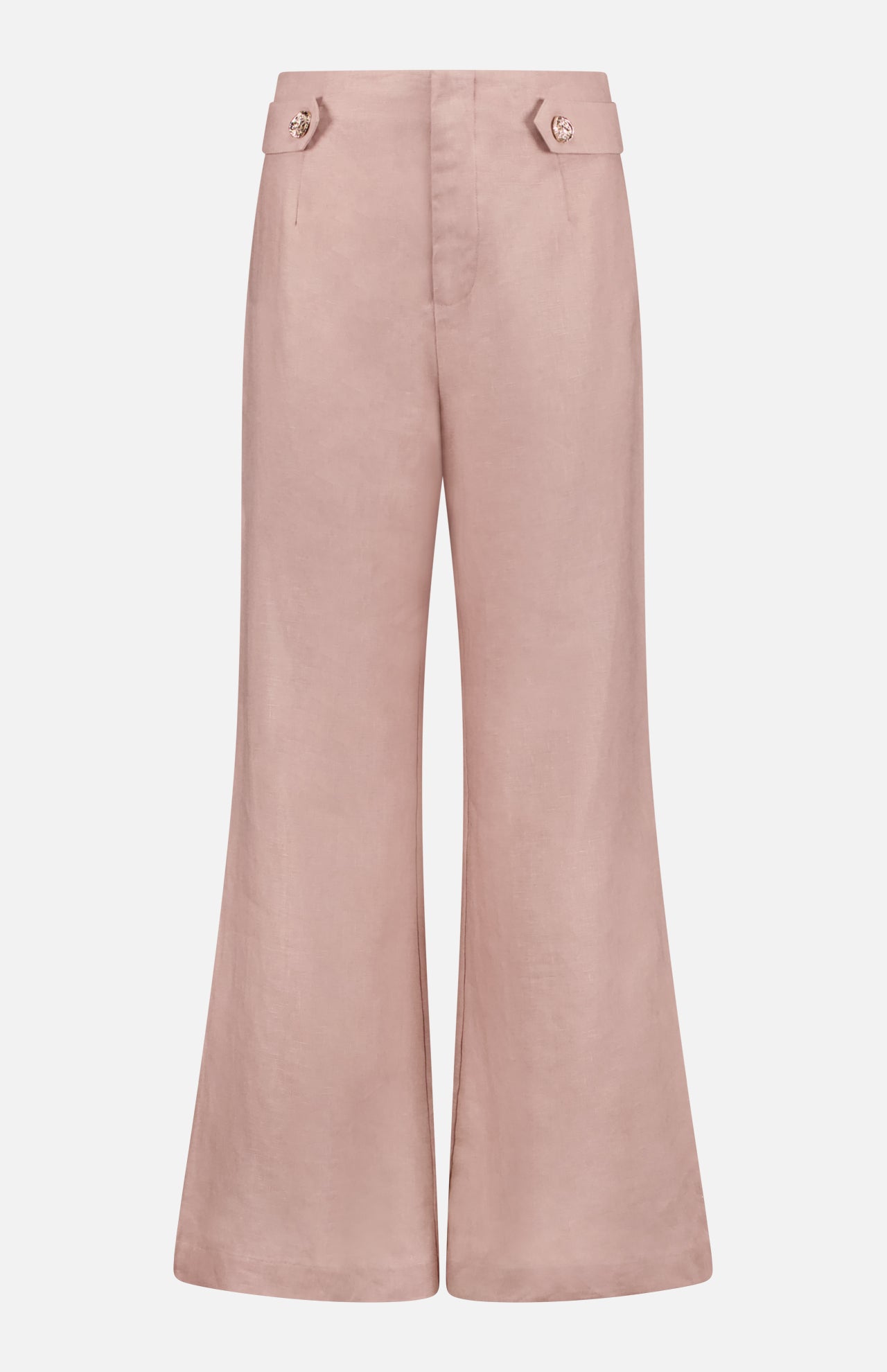 Carlin Wide Leg Linen Pant (14664751513963)