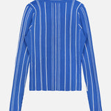 Pearl Stripe Cropped Cardigan (14670001176939)