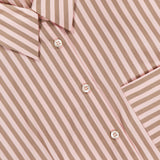 Raquel Striped Gathered Sleeves Top (14664751350123)