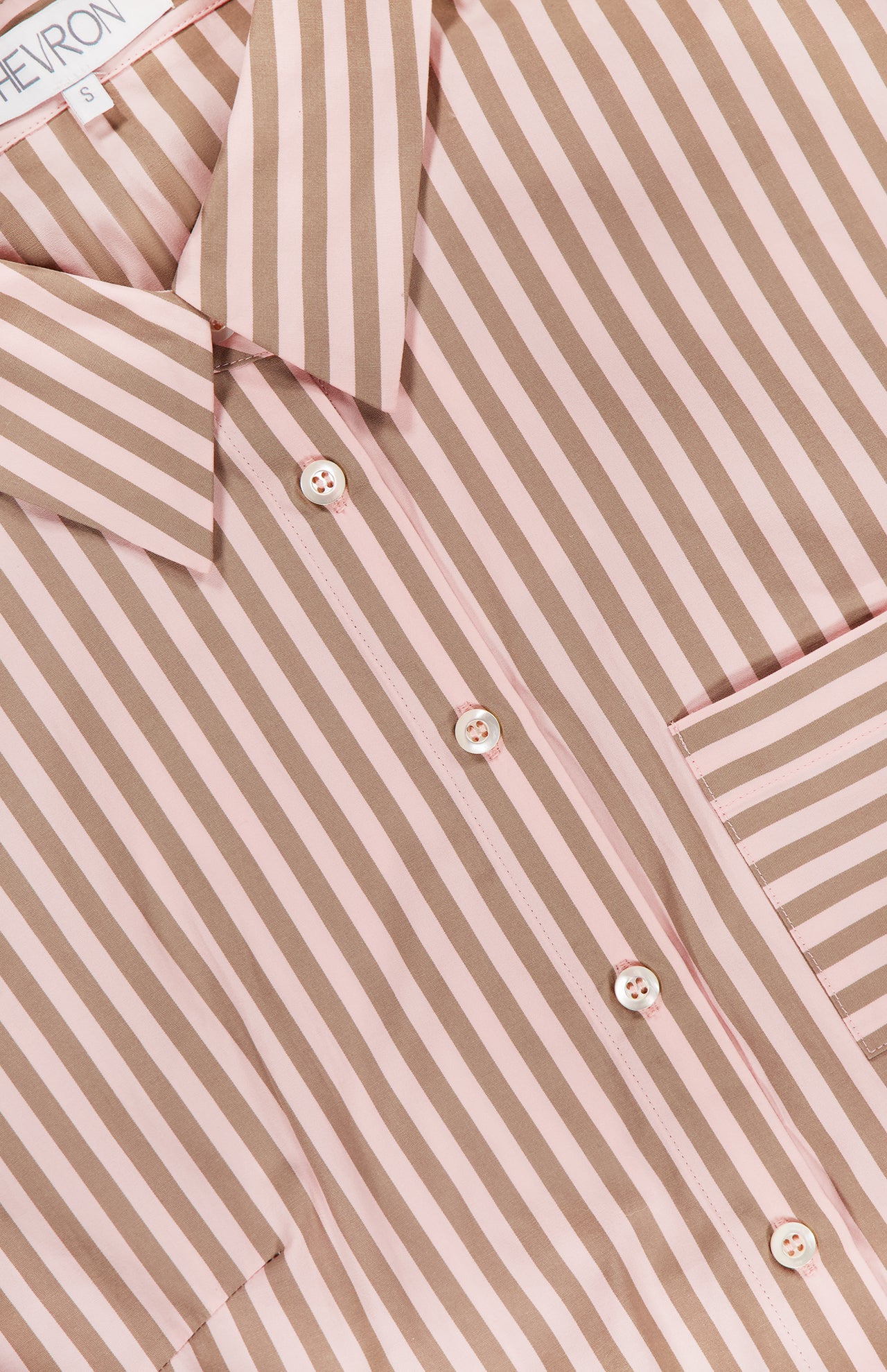 Raquel Striped Gathered Sleeves Top (14664751350123)