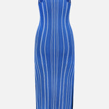 Rose Fitted Knit Dress (14670001242475)