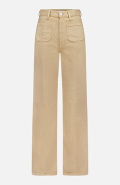 MOTHERHigh Waisted Patch Pocket Bookie Sneak PantA.K. Rikk's