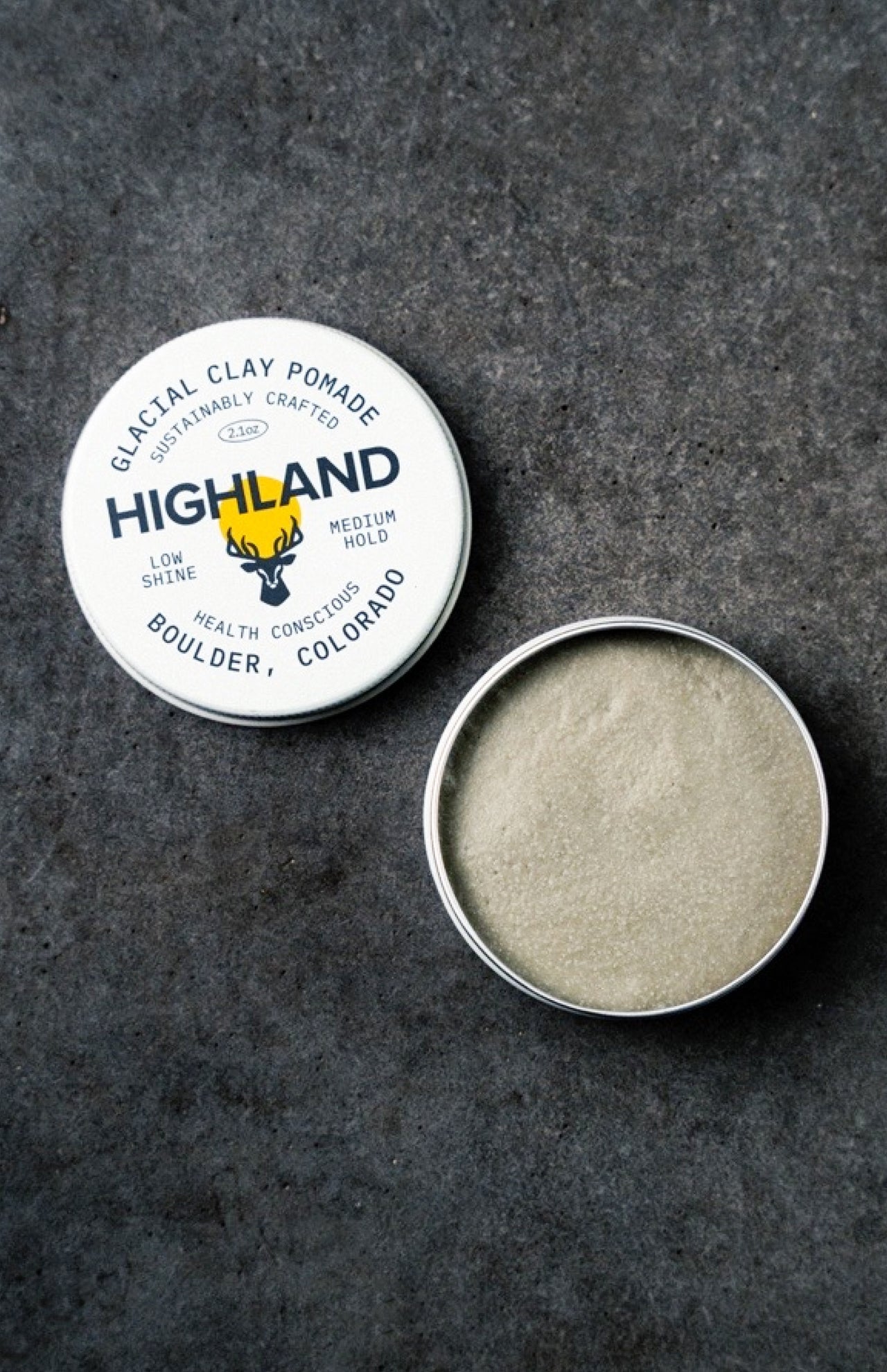 Glacial Clay Pomade (7461089247347)