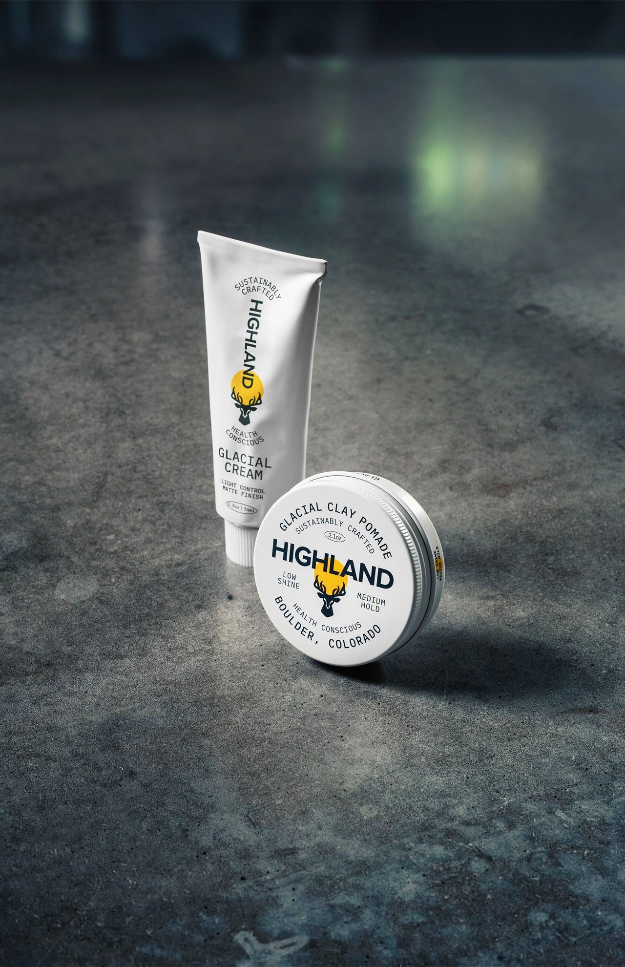 Glacial Clay Pomade (7461089247347)