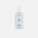 A light blue bottle labeled HIGHLAND STYLE CO. The Condish Hair Conditioner with a white cap, featuring a simple black line drawing of a moose head on the front, set against a plain white background. This silicone-free, lightweight conditioner is designed to hydrate hair without weighing it down.