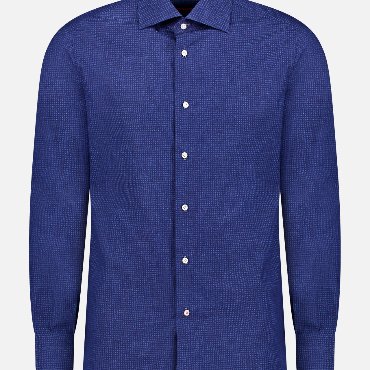 Chambray Print Shirt (7760791437427)