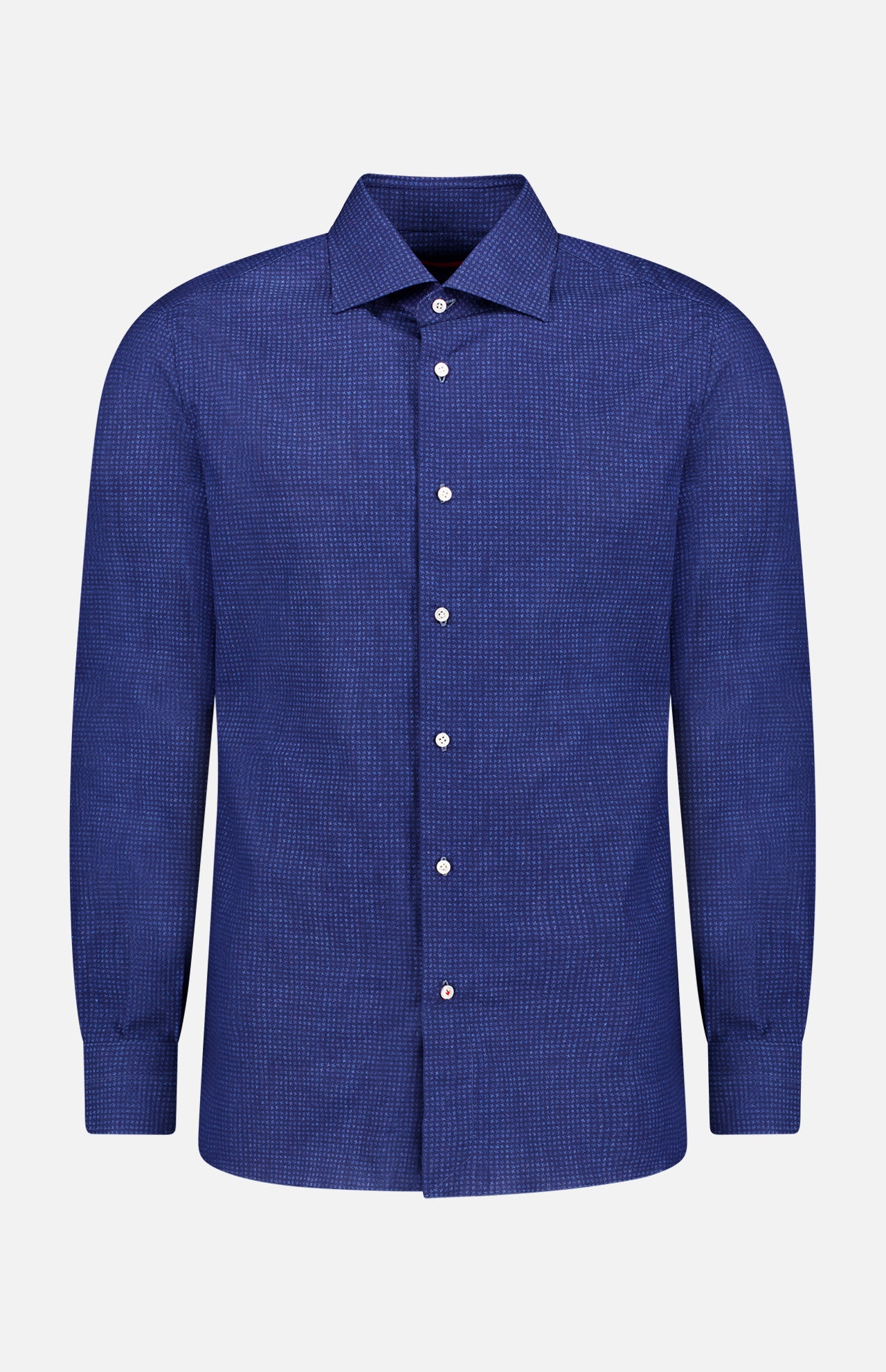 Chambray Print Shirt (7760791437427)