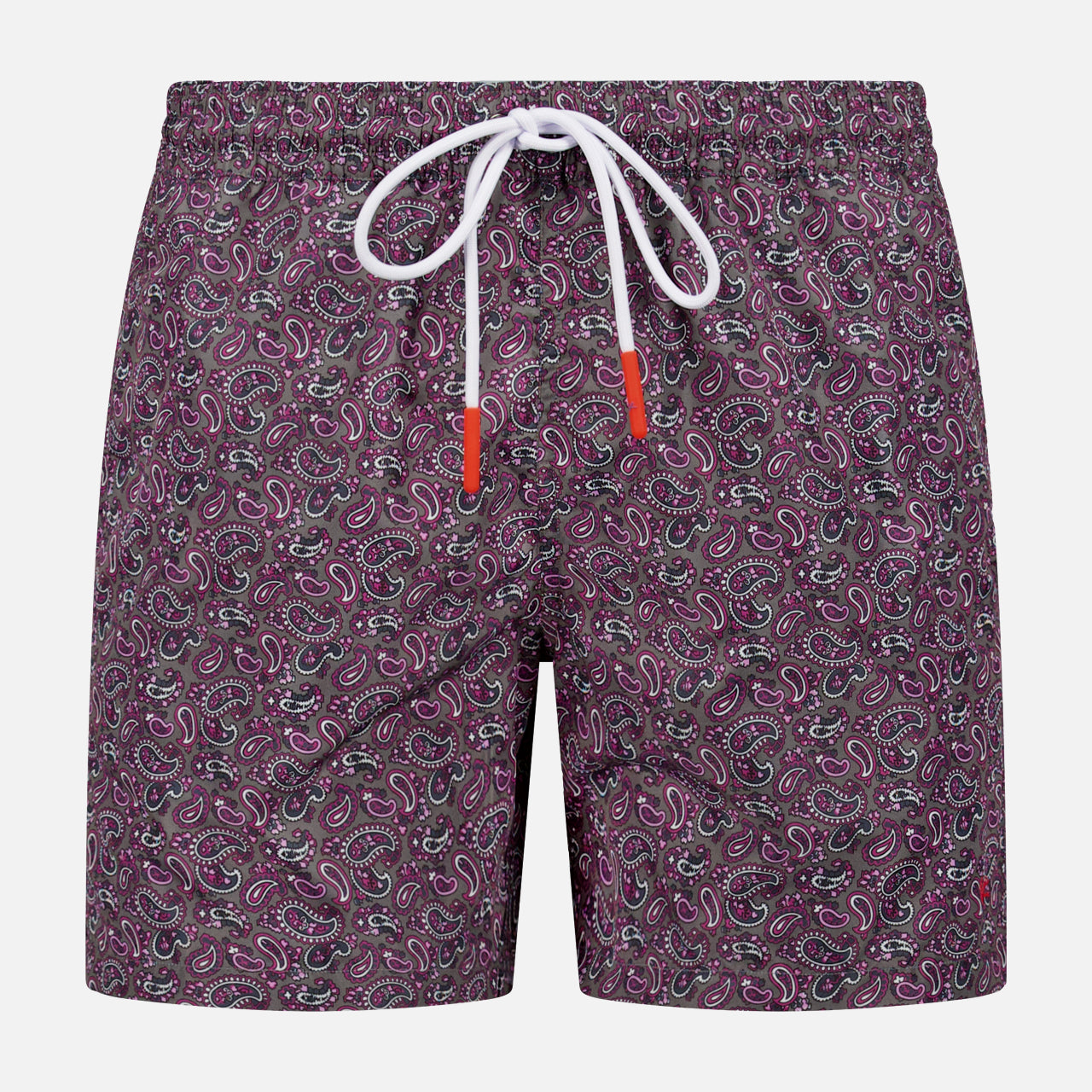 Drawstring Paisley Print Swim Trunk (14657512636779)