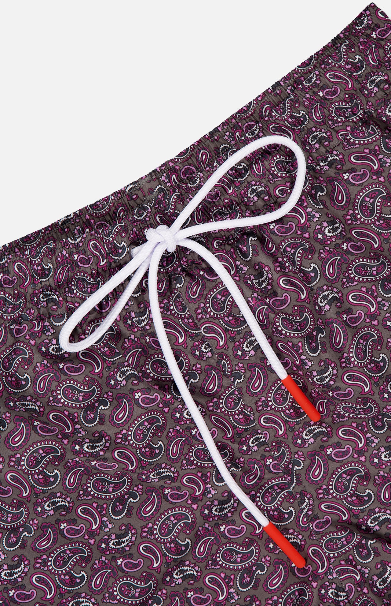 Drawstring Paisley Print Swim Trunk (14657512636779)