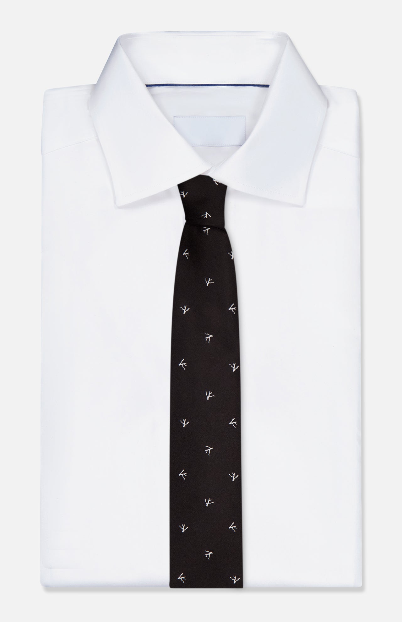 Fantasia Cravatte Coral Pattern Tie (14658005565803)