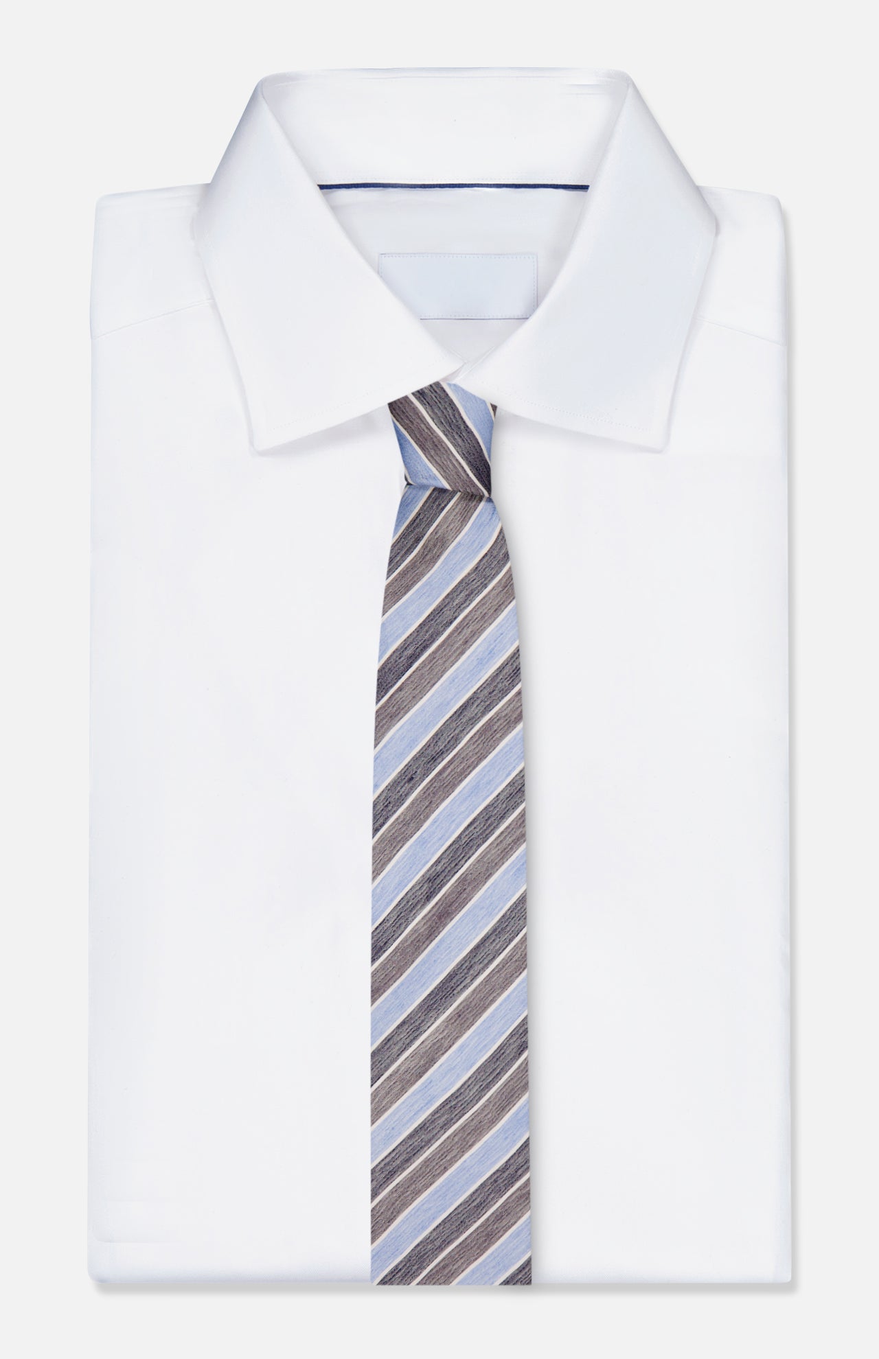 Fantasia Cravatte Diagonal Stripe Tie (14658005238123)