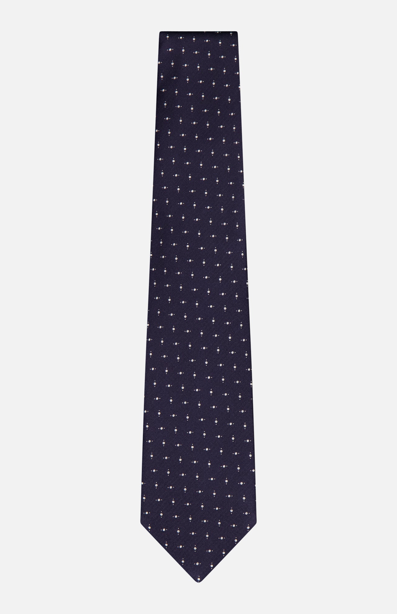 Fantasia Cravatte Micro Print Silk Tie (14658005500267)