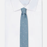 Fantasia Cravatte Coral Print Silk Tie (14658005533035)