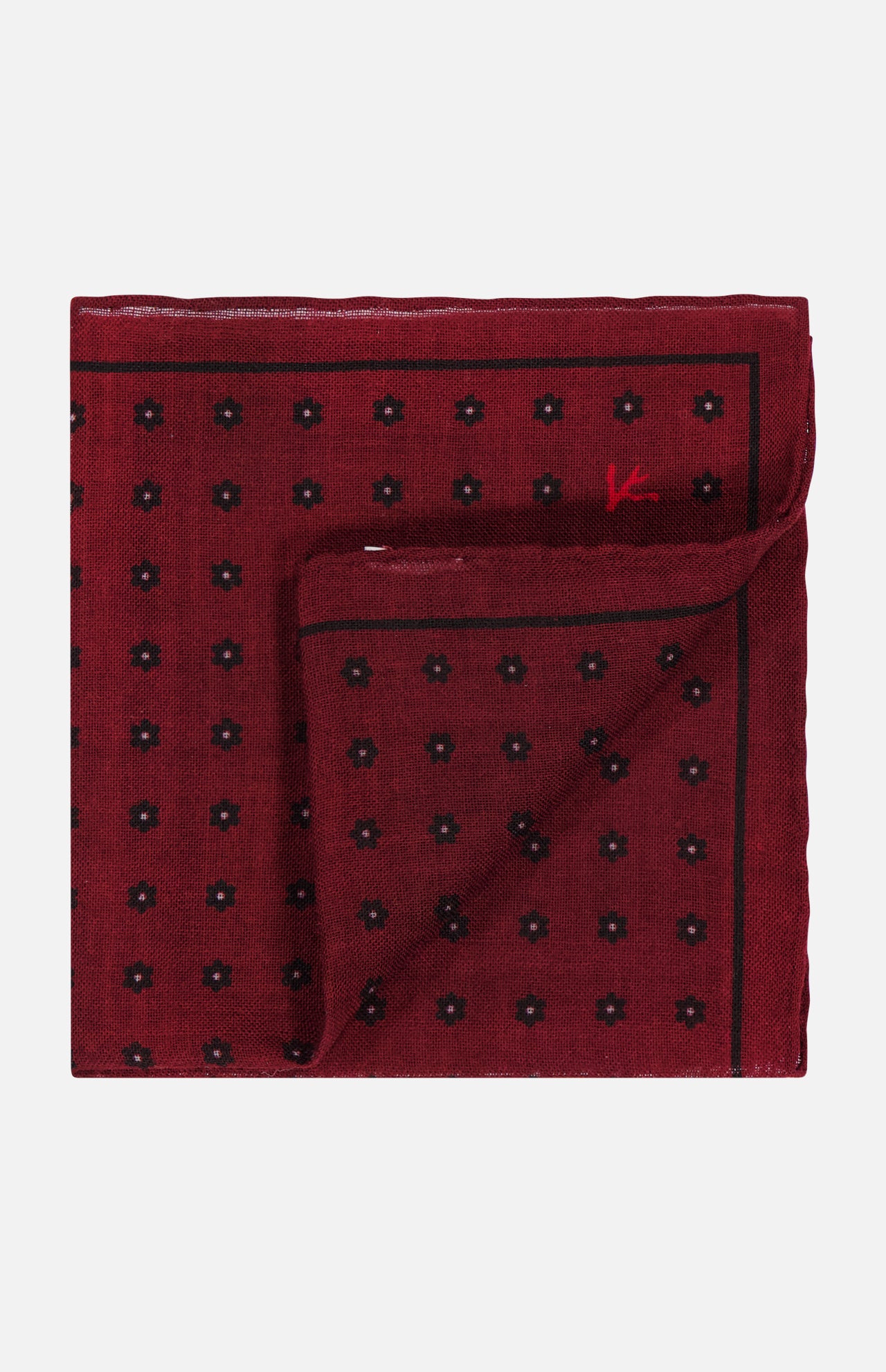 Floral Print Pocket Square (14739978092907)
