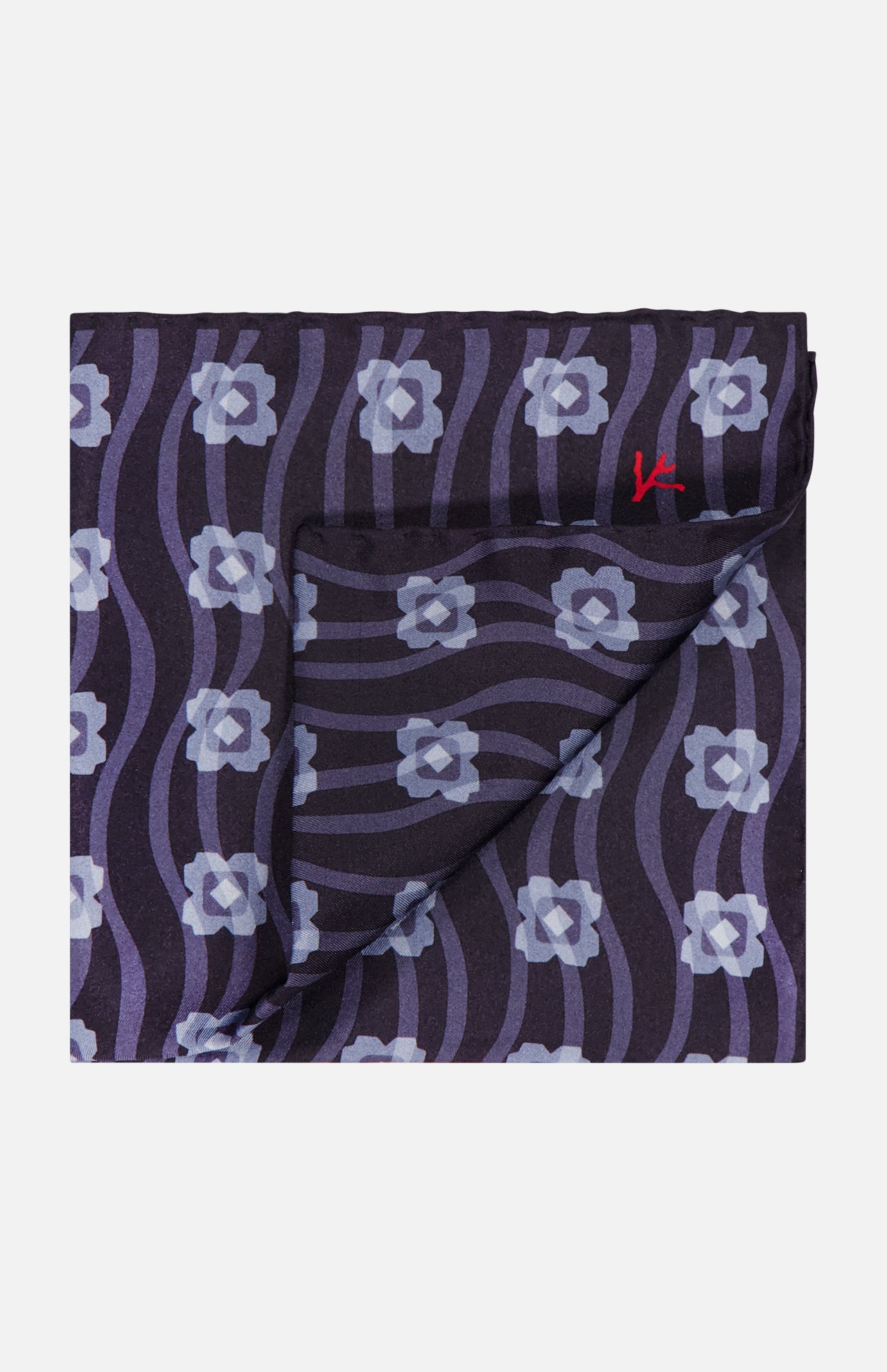 Floral Print Pocket Square (14739978223979)