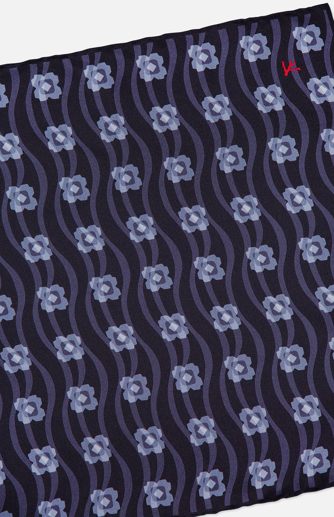 Floral Print Pocket Square (14739978223979)