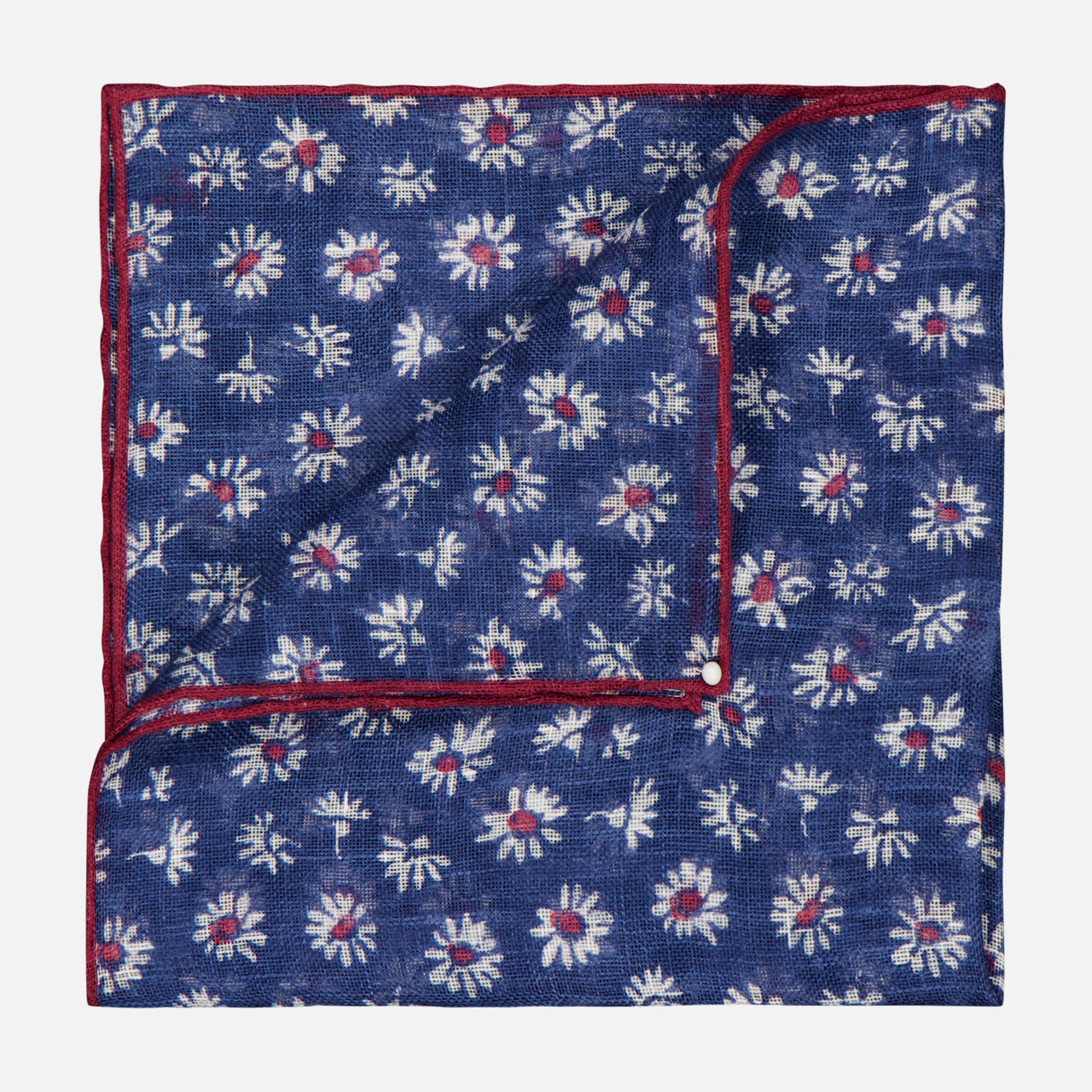 Flower Print Pocket Square (14658005827947)