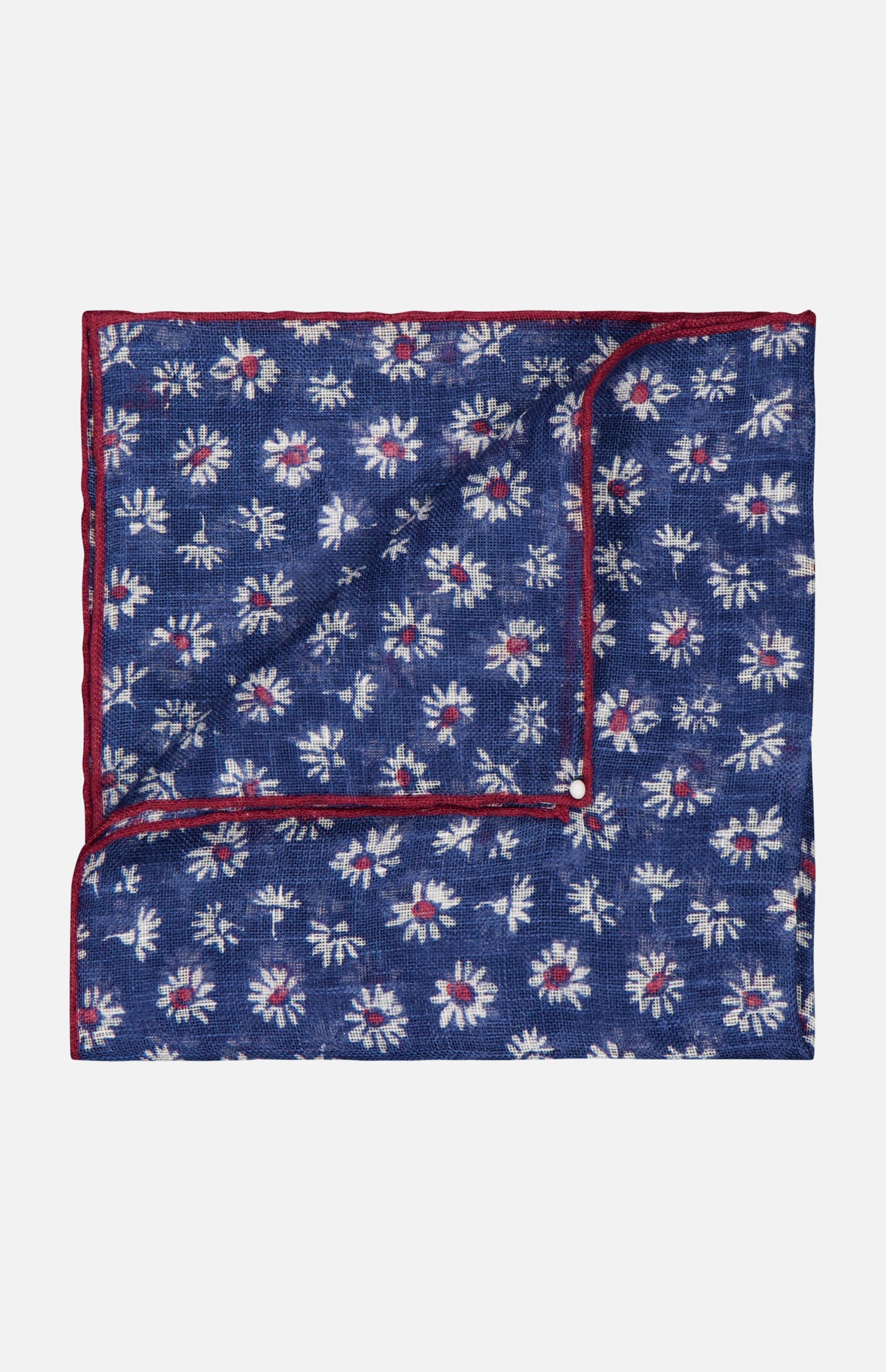 Flower Print Pocket Square (14658005827947)