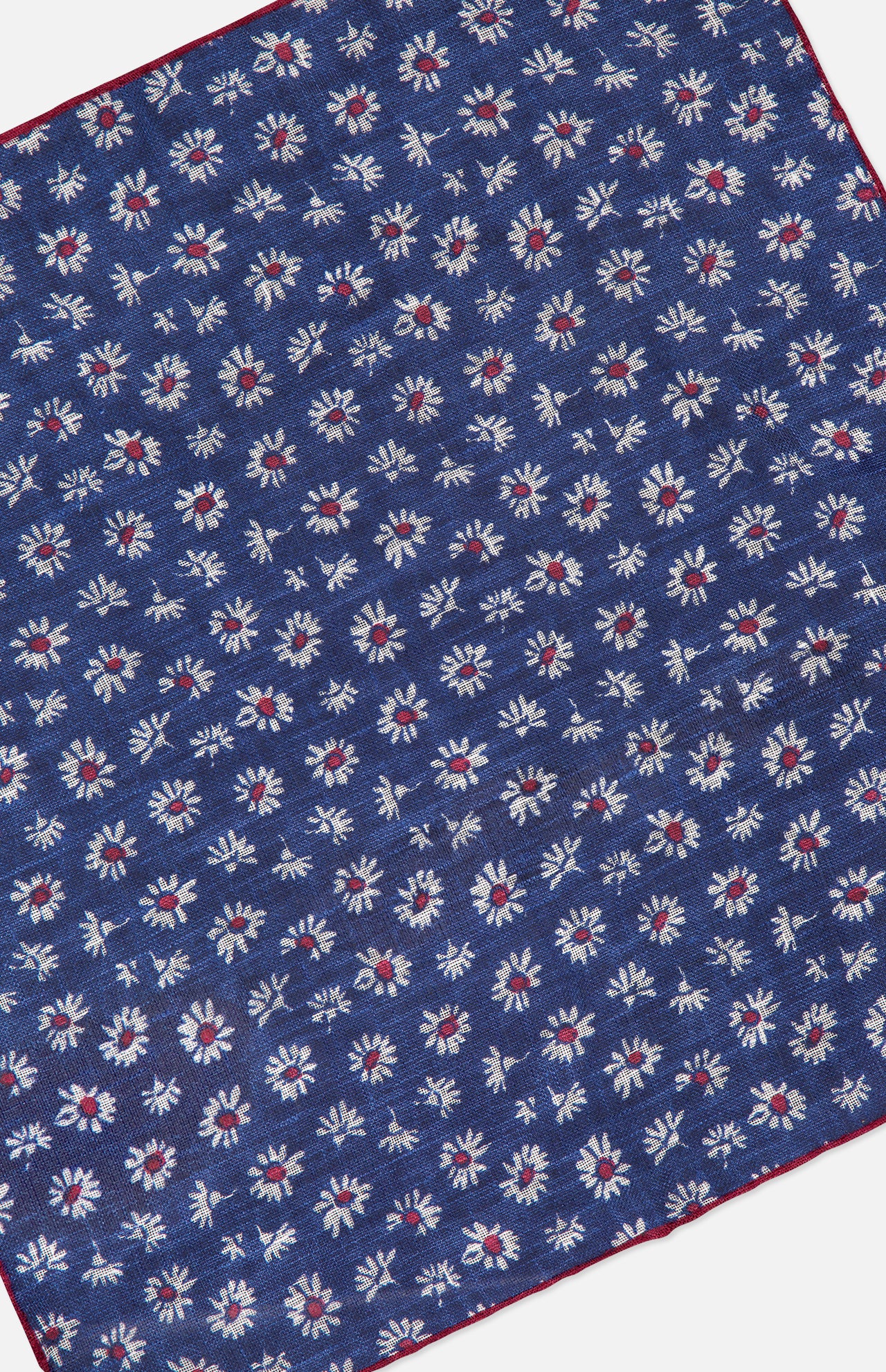 Flower Print Pocket Square (14658005827947)