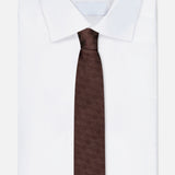Jacquard Print Silk Tie (14738706628971)