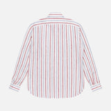 Linen Summer Stripes Long Sleeve Shirt (14657512276331)