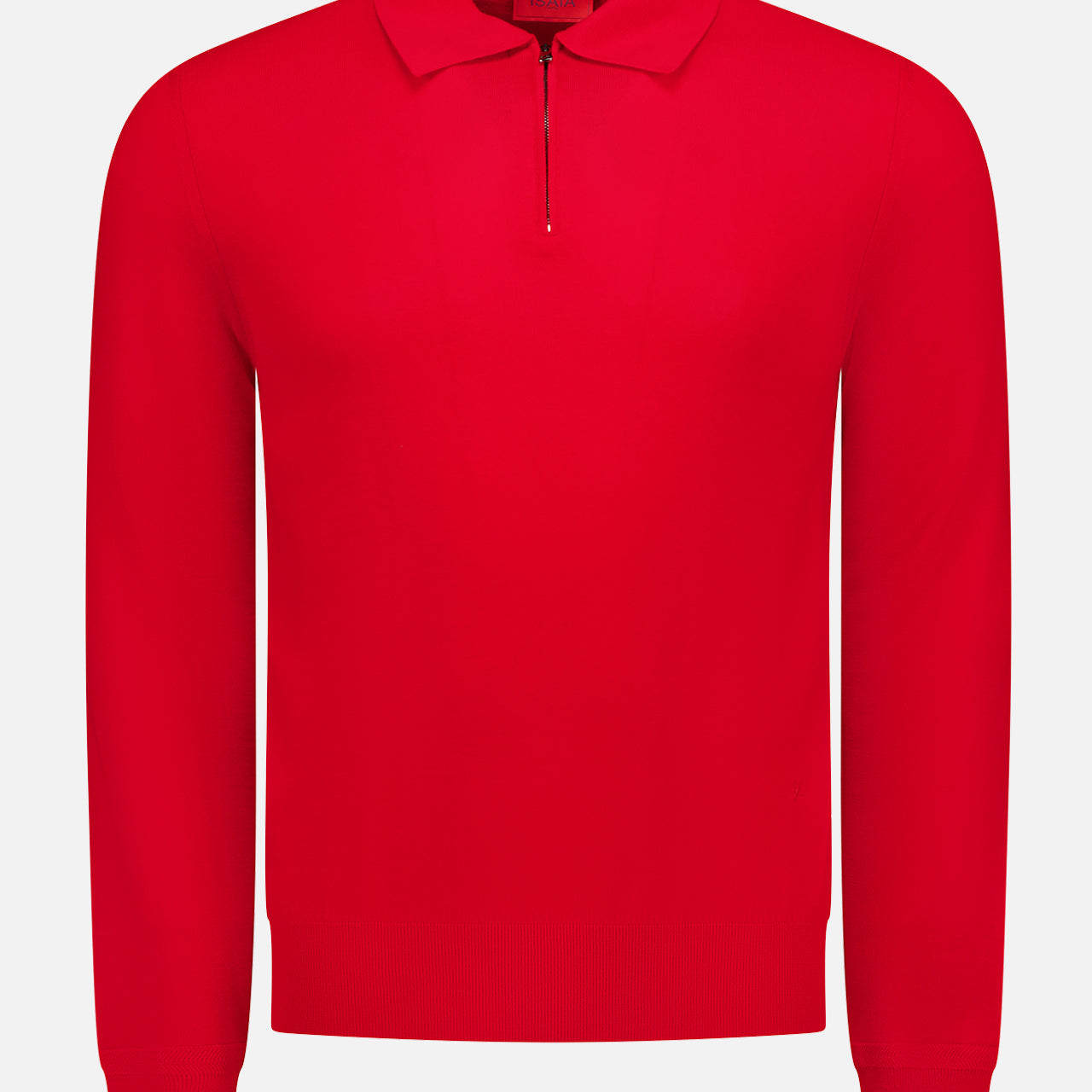 Long Sleeve Half Zip Polo (7448808947827)