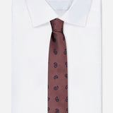 Paisley Print Silk Tie