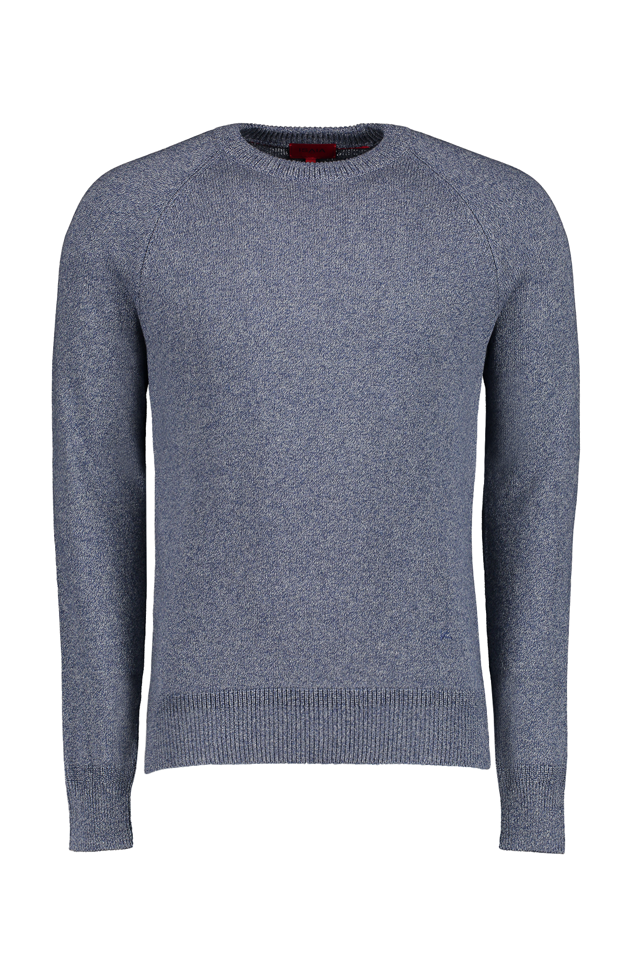 Silk Shetland Crewneck Sweater (7166415700083)